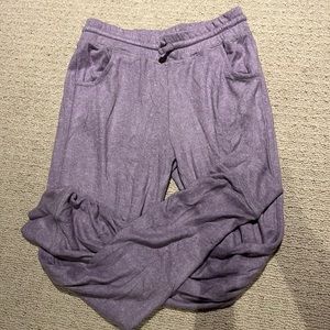 Purple comfy pajama pants
